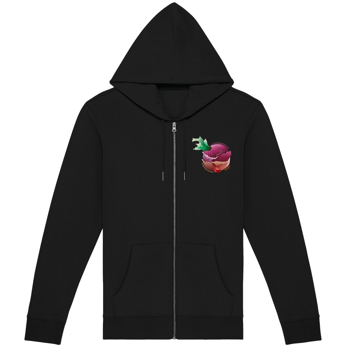 Premium Unisex Zip Hoodie - Onion