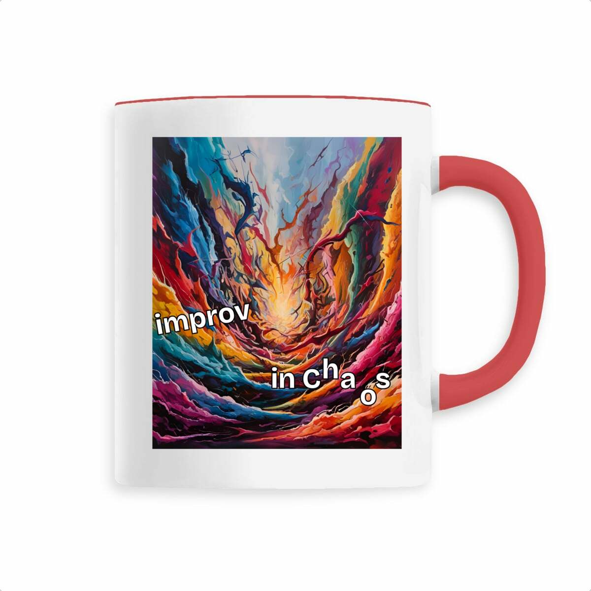 improv in chaos mug