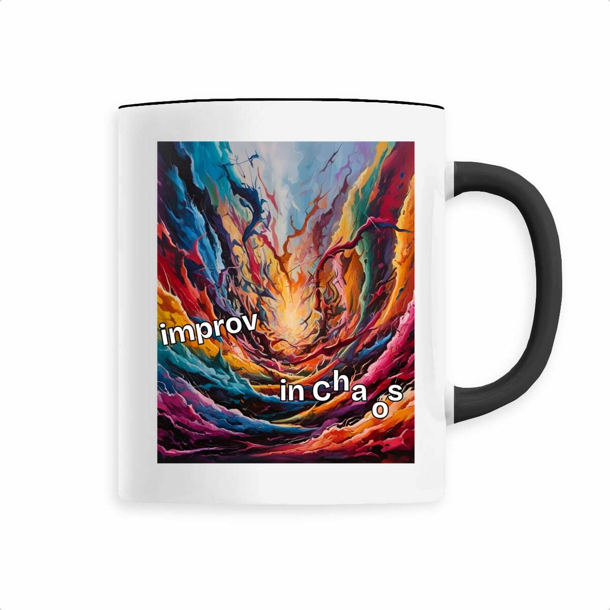 improv in chaos mug